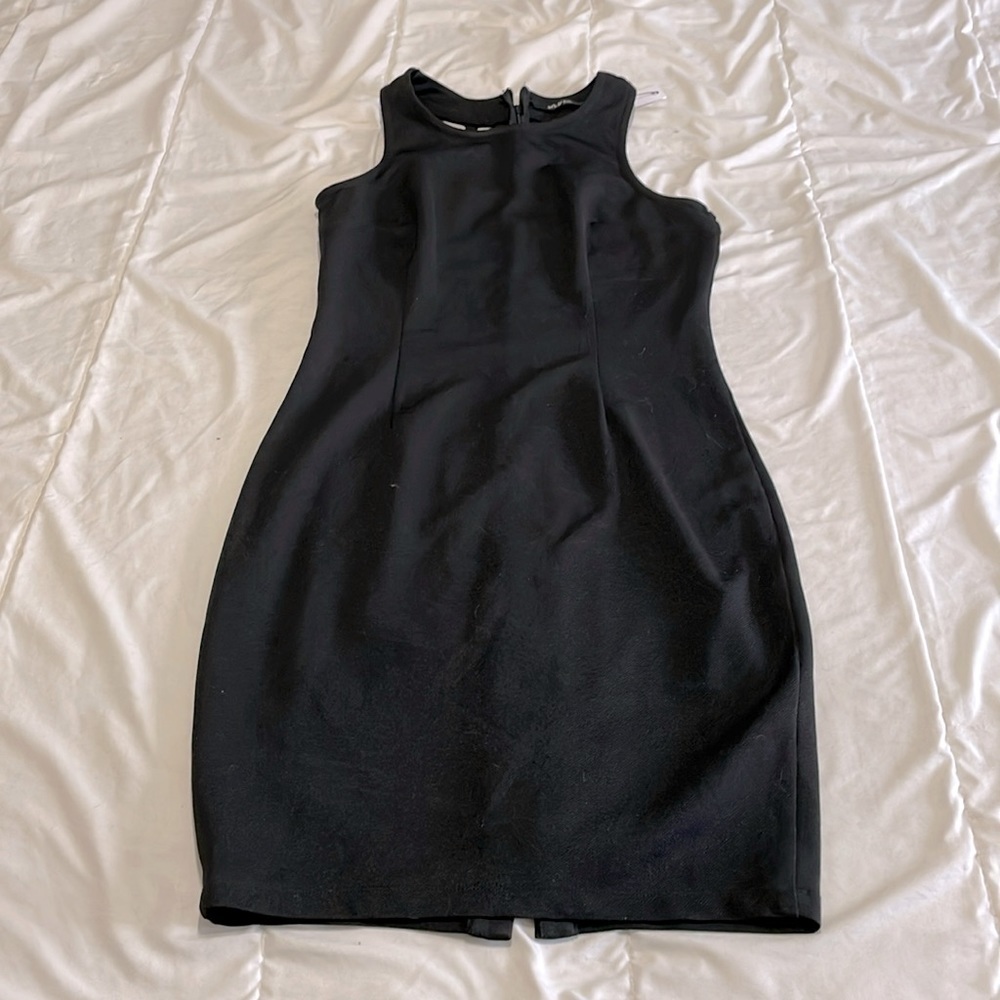 Ark & Co Strappy Spider Little Black Dress Size Medium NWT